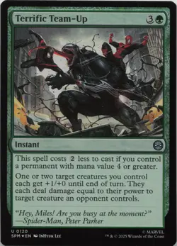 Terrific Team-Up - FOIL - U Marvel's Spider-Man 120 - MTG - Image 1