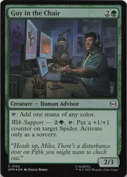 Guy in the Chair - FOIL - C Marvel's Spider-Man 102 - MTG - Image 1