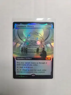 MTG FOIL Chromatic Orrery Extended Art Magic M21 Pack Fresh NM+ Mythic Card #382 - Image 5