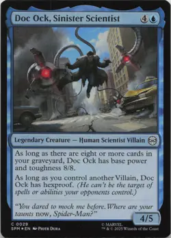 Doc Ock, Sinister Scientist - FOIL - C Marvel's Spider-Man 29 - MTG - Image 1