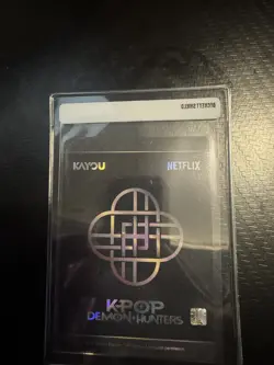 Kayou Kpop Demon Hunters Trading Card Saja Boys CR Abby KPDH01-CR-006 - Image 2