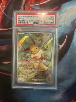 PSA 9 Eevee 173 Sv: Scarlet & Violet Promo Cards Holo - Image 1