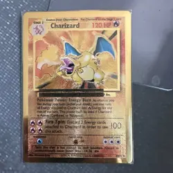 Charizard (Celebrations Metal Card) 004/102 Holo Pokemon English NM see feedback - Image 1