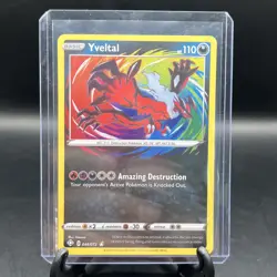Yveltal 046/072 - Shining Fates - Amazing Rare Holo Pokemon Card Near Mint - Image 1