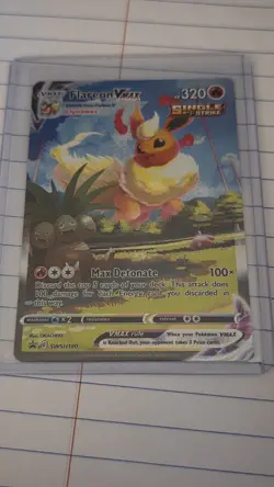 Flareon VMAX SWSH180 Holo Promo Card NM/M Pokemon TCG - Image 1