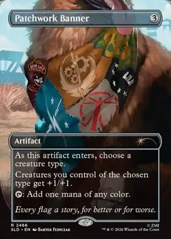 Secret Lair MTG Patchwork Banner [SLD] FOIL #2466 - Image 1