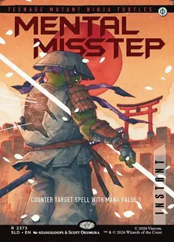 Secret Lair MTG Mental Misstep [SLD] FOIL #2373 - Image 1