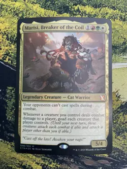 1x Marisi, Breaker of the Coil - Foil - NM to LP - Commander 2019 - MTG - Image 1