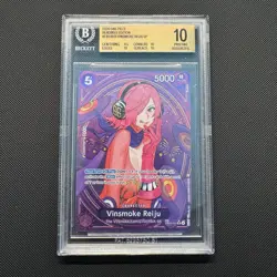 One Piece Heroines Edition EB03 Vinsmoke Reiju EB03-031 SP Alternate Art PSA 10 - Image 1