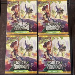 Disney Lorcana Wilds Unknown Illumineers Trove Prerelease Box 4x -Factory Sealed - Image 1