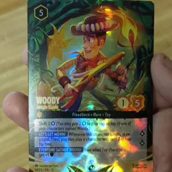 Ravensburger Disney Lorcana Floodborn Woody - Jungle Guide 54/P3 Enchanted Foil - Image 1