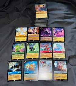 Disney Lorcana Ursula’s Return COMPLETE Non Foil 204/204 Full Set - Image 1