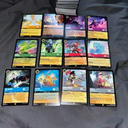 Disney Lorcana Ursula’s Return COMPLETE Non Foil 204/204 Full Set - Image 2