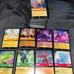 Disney Lorcana Ursula’s Return COMPLETE Non Foil 204/204 Full Set - Image 3