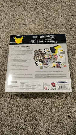 Pokemon TCG: Celebrations 25th Anniversary Pokemon Center Exclusive ETB Sealed - Image 3