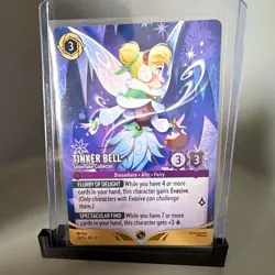 Tinker Bell Snowflake Collector 33/P3 Foil Promo Disney Lorcana - Image 1