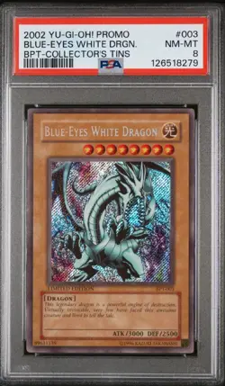 Blue-Eyes White Dragon BPT-003 2002 Collectors Tin Limited Edition - Image 1