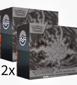 2x - PRESALE Pokemon Pitch Black Elite Trainer Box ETB Pokemon Center Exclusive - Image 1