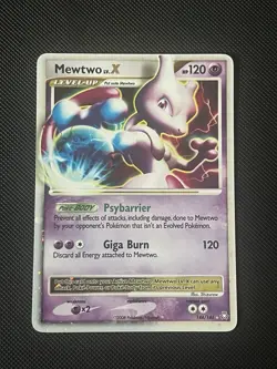 Pokemon TCG Mewtwo LV.X 144/146 Legends Awakened Ultra Rare Holo ENG 120HP - Image 1
