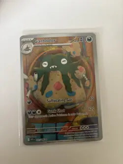 Pokemon TCG Garbodor Illustration Rare White Flare, 141/086, English Edition - Image 1
