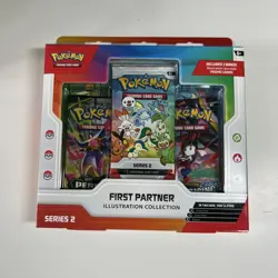 Pokemon TCG First Partner Illustration Collection Series 2 Box SEALED - Image 1