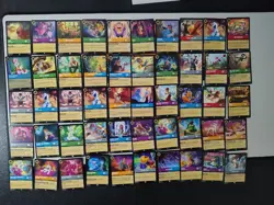 Disney Lorcana Cards Bulk over 100+ Mixed Cards Random Card Lot TCG. - Image 1