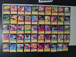 Disney Lorcana Cards Bulk over 100+ Mixed Cards Random Card Lot TCG. - Image 2