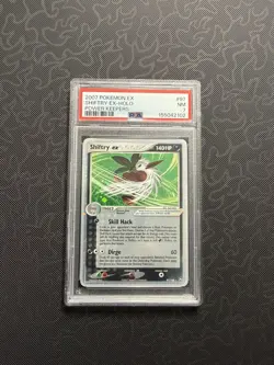 PSA 7 Shiftry EX 97/100 Crystal Guardians Pokemon Card Holo NEAR MINT - Image 1
