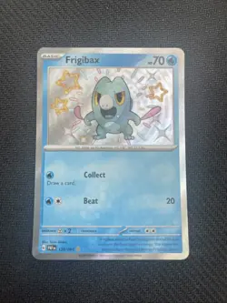 Frigibax 128/091 Sv: Paldean Fates Holo Shiny Pokemon Card TCG - Image 1