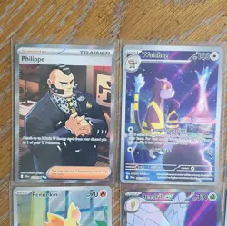 Pokemon TCG Full Art Illustration Rare Holo 7 Card Lot NM Cri Po - Image 4