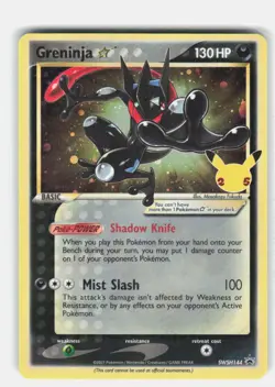 Greninja Star Holo Promo SWSH: Sword & Shield Promo Cards SWSH144 NM - Image 1