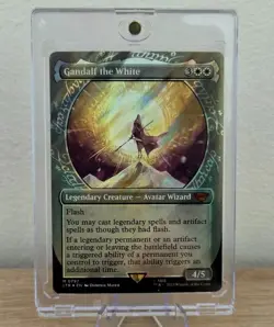 Gandalf the White 797 Surge Foil Card LOTR - MTG Magic - NEAR MINT - Image 1