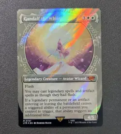 Gandalf the White 797 Surge Foil Card LOTR - MTG Magic - NEAR MINT - Image 3