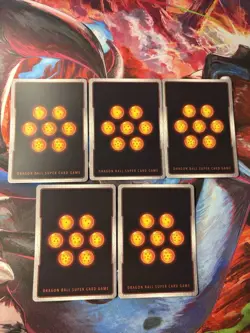 Bandai Dragon Ball Fusion World FB10 SR Foil Lot - 5 Cards - Image 3