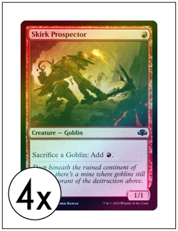 4x Skirk Prospector, Foil, Magic the Gathering, MTG NM - Image 1