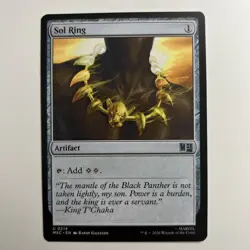 Sol Ring (MSC #214) MTG Commander: Marvel Super Heroes - Image 1