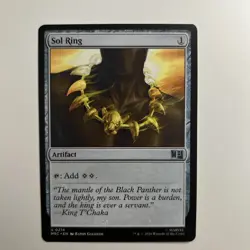 Sol Ring (MSC #214) MTG Commander: Marvel Super Heroes - Image 2