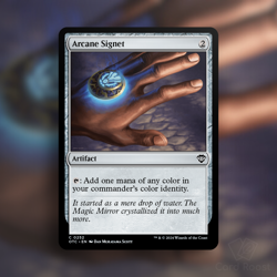 MTG Magic Arcane Signet 0252 Commander: Outlaws of Thunder Junction OTC Artifact - Image 1