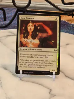 MTG Soul Warden Modern Masters 2017 Foil LP - Image 1