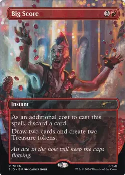 Secret Lair MTG Big Score [SLD] FOIL #7096 - Image 1