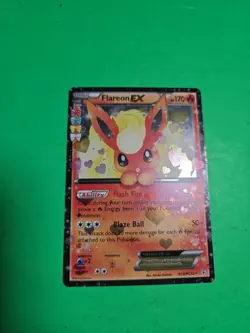 Flareon EX Generations Radiant Collection Ultra Rare Full Art RC6/RC32 English - Image 1