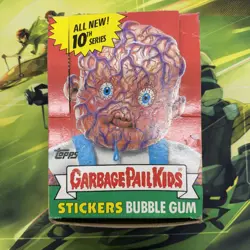 GARBAGE PAIL KIDS 10th SERIES Open BOX 41 packs all sealed - Image 1