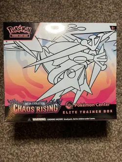 Pokemon TCG Chaos Rising Pokemon Center ETB (New & Sealed) SMALL HOLE - Image 1
