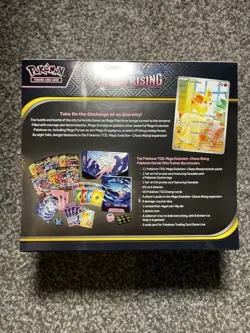 Pokemon TCG Chaos Rising Pokemon Center ETB (New & Sealed) SMALL HOLE - Image 3