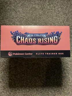 Pokemon TCG Chaos Rising Pokemon Center ETB (New & Sealed) SMALL HOLE - Image 5