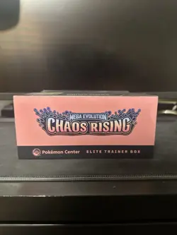 Pokemon TCG Chaos Rising Pokemon Center ETB (New & Sealed) - Image 5