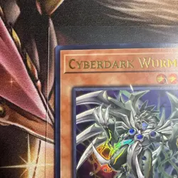 Yugioh Cyberdark Wurm ALIN-EN027 1st Edition Ultra Rare NM - Image 2