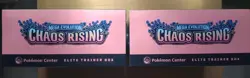 Pokemon TCG Chaos Rising Pokemon Center ETB. Factory-sealed. Brand New x2 - Image 5