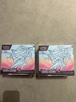 Pokemon TCG Chaos Rising Pokemon Center ETB - Brand New & Sealed x2 - Image 1