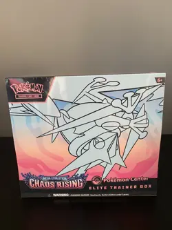 Pokemon TCG Mega Evolutions: Chaos Rising Pokemon Center Etb Sealed New - Image 1